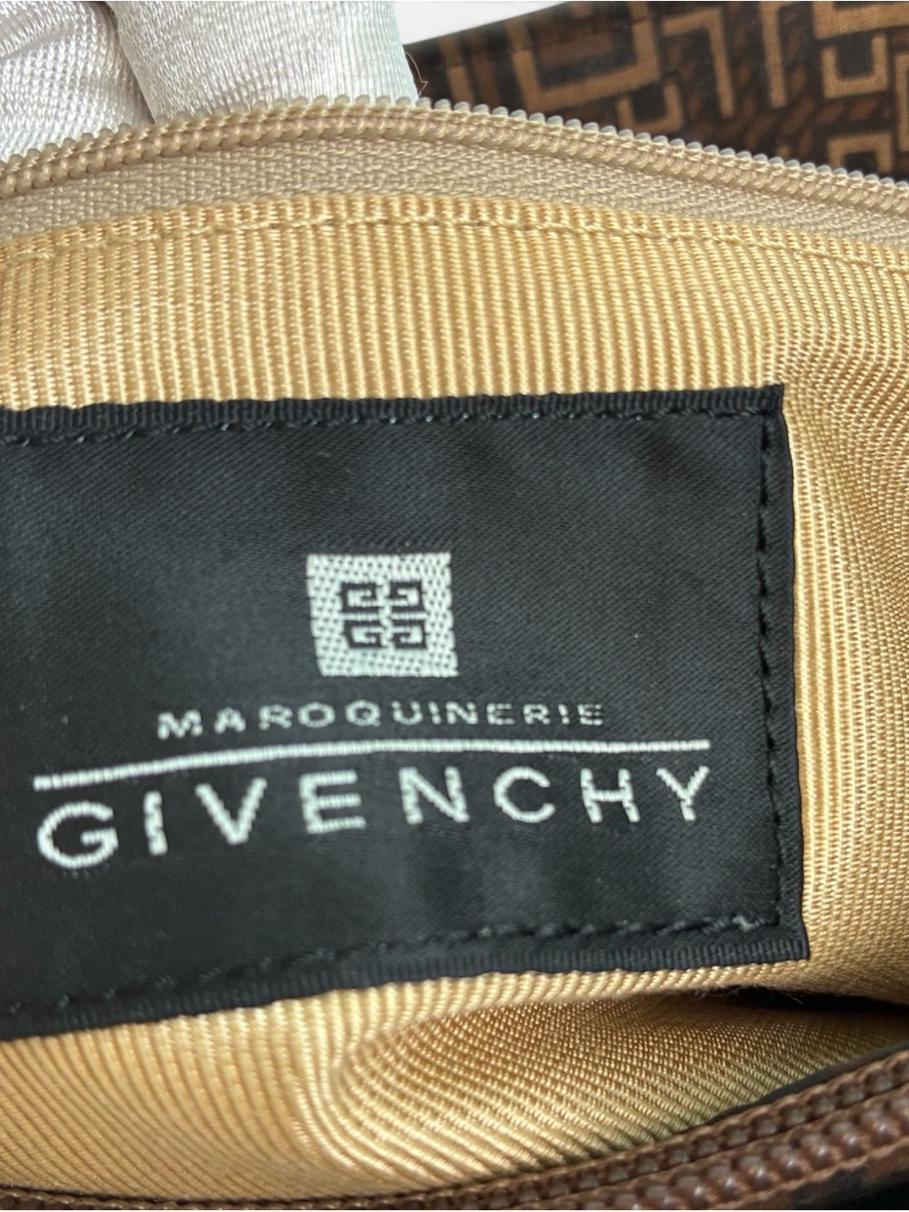 Givenchy Brown Monogram Canvas Tote with Dark Handles - Picture 10 of 11